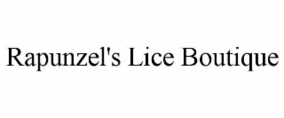 RAPUNZEL'S LICE BOUTIQUE