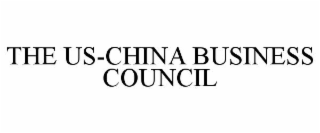 THE US-CHINA BUSINESS COUNCIL