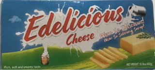 EDELICIOUS CHEESE WOW SO DELICIOUS! WOW SA SOBRANG SARAP! RICH, SOFT AND CREAMY TASTE