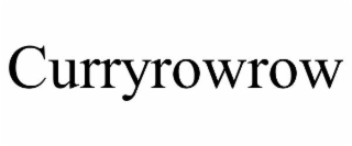 CURRYROWROW