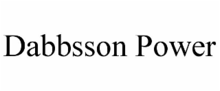 DABBSSON POWER