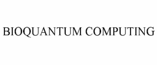 BIOQUANTUM COMPUTING