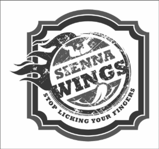 SIENNA WINGS STOP LICKING YOUR FINGERS