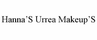 HANNA'S URREA MAKEUP'S