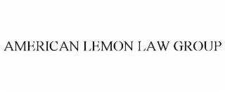 AMERICAN LEMON LAW GROUP