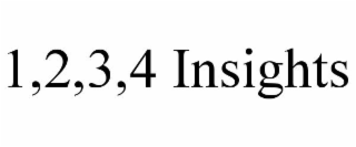 1,2,3,4 INSIGHTS
