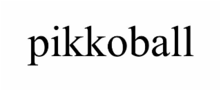 PIKKOBALL