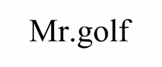 MR.GOLF