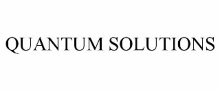 QUANTUM SOLUTIONS