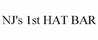 NJ'S 1ST HAT BAR