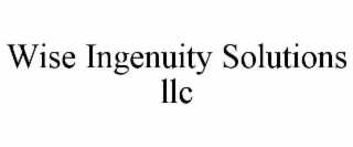 WISE INGENUITY SOLUTIONS LLC