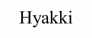HYAKKI