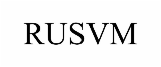 RUSVM