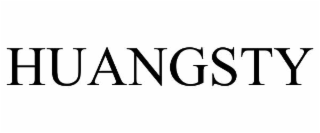 HUANGSTY