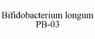 BIFIDOBACTERIUM LONGUM PB-03