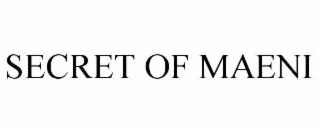 SECRET OF MAENI