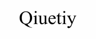 QIUETIY