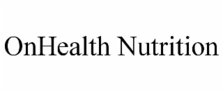 ONHEALTH NUTRITION