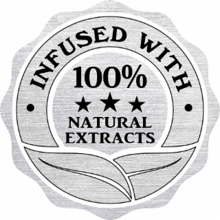 INFUSED WITH 100% NATURAL EXTRACTS