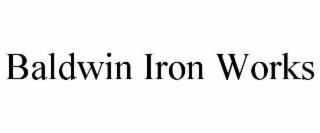 BALDWIN IRON WORKS