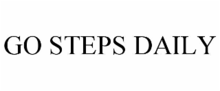 GO STEPS DAILY