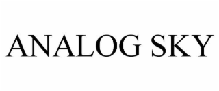 ANALOG SKY