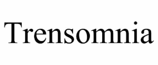 TRENSOMNIA