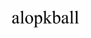 ALOPKBALL