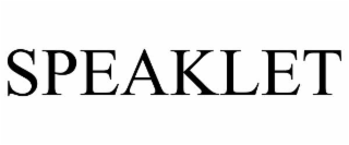 SPEAKLET