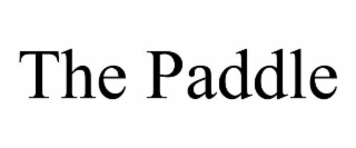 THE PADDLE