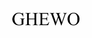 GHEWO