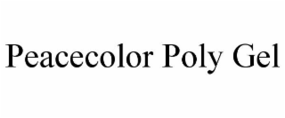 PEACECOLOR POLY GEL