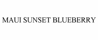 MAUI SUNSET BLUEBERRY