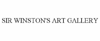 SIR WINSTON'S ART GALLERY