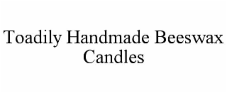 TOADILY HANDMADE BEESWAX CANDLES