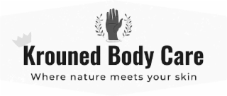 KROUNED BODY CARE WHERE NATURE MEETS YOUR SKIN