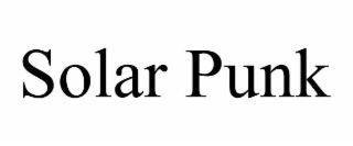 SOLAR PUNK