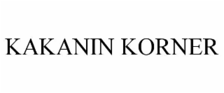 KAKANIN KORNER