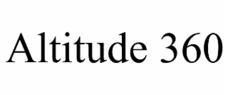ALTITUDE 360