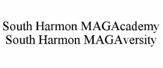 SOUTH HARMON MAGACADEMY SOUTH HARMON MAGAVERSITY