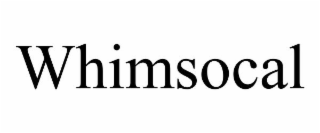 WHIMSOCAL