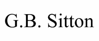 G.B. SITTON
