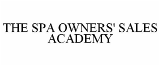 THE SPA OWNERS' SALES ACADEMY