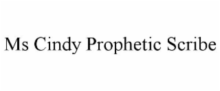 MS CINDY PROPHETIC SCRIBE