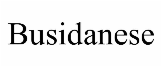 BUSIDANESE