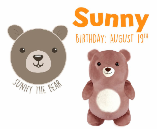 SUNNY: AUGUST 19TH: SUNNY THE BEAR