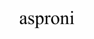 ASPRONI