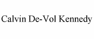 CALVIN DE-VOL KENNEDY
