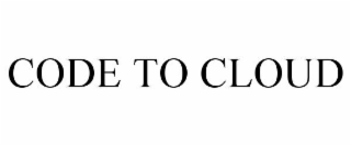 CODE TO CLOUD