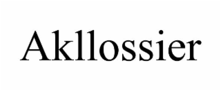 AKLLOSSIER